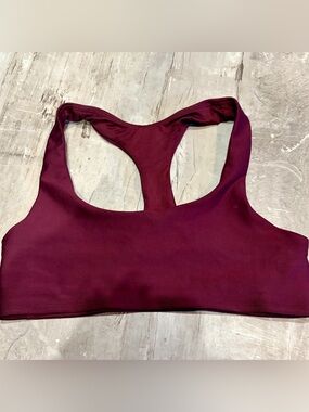 Alo Airlift Bra Burgundy